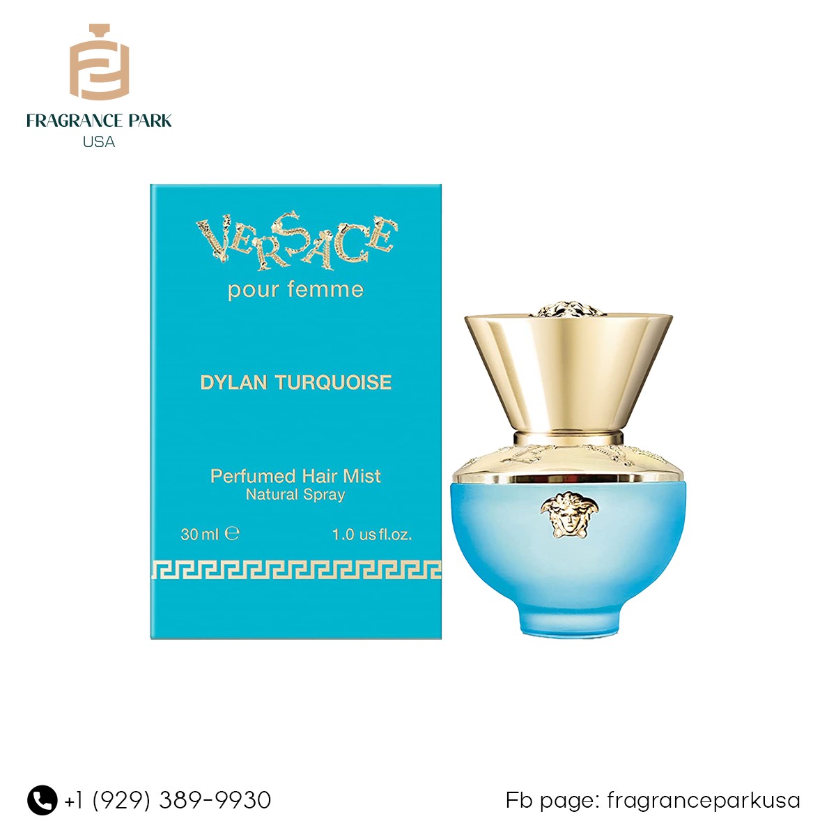 VERSACE DYLAN TURQUOISE